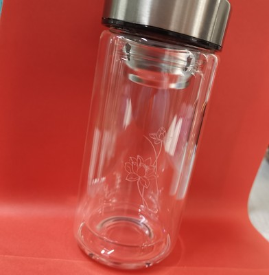 玻璃水杯个性打标